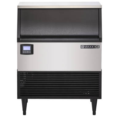 Costway 353 Lb. Daily Production Cube Ice Freestanding Ice Maker