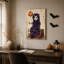 Art gothique sur toile, citrouille gothique-1819147174