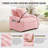 36.04" Convertible Sleeper Chair Sofa Bed Adjustable Pull Out Sleeper Chair Bed-1107863018