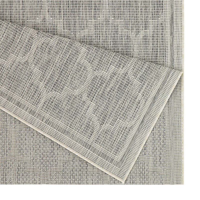 Tapis intérieur / extérieur à motif treillis, Rectangle 7 pi 10 po x 10 pi 3 po