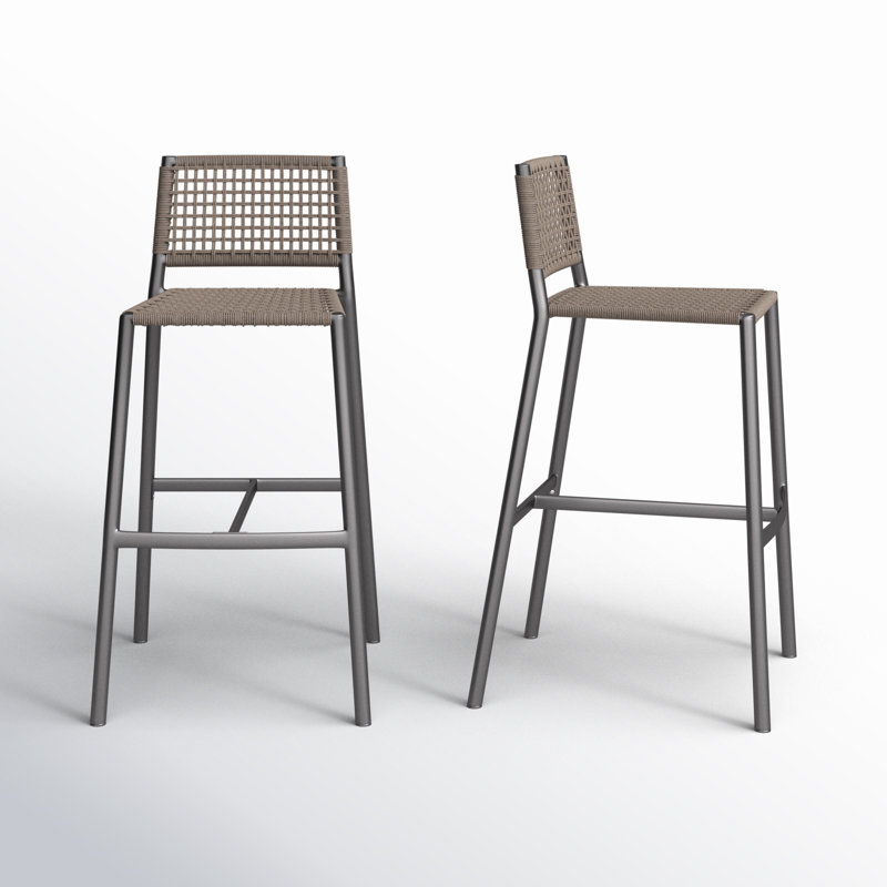 Eiland Outdoor Bar Stool, No