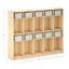 Casier EdQ 10 sections - Naturel-121690172