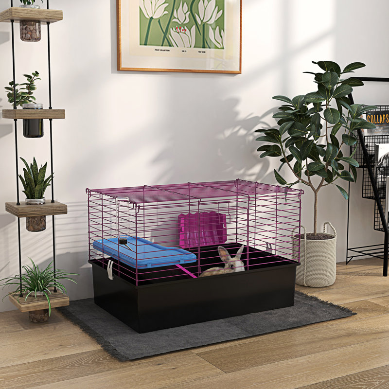 Small Animal Cage Chinchillas Rabbit Guinea Pig Hutch Pet Playhouse