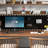 Nut-brown Rectangular Solid Wood Executive Desk-1573446648