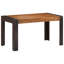 Breck Mango Rectangular Wood Top Dining Table with Wood Base-384756398-384756399