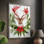 «Christmas Holiday Art DCCDXC», reproduction d'art encadrée - bois massif XMA171559-399888463