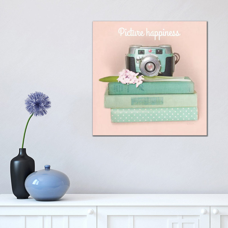 Love Office III: Picture Happiness by Sue Schlabach - Wrapped Canvas Painting, 45.72 cm H x 45.72 cm W x 3.175 cm D