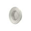 Deltana FP178U15 Flush Pull, Round, HD, 1-7/8", Solid Brass in Brushed Nickel