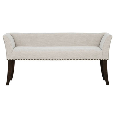 Upholstered Bench Cream