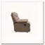 Fauteuil inclinable en microfibre-1743540691