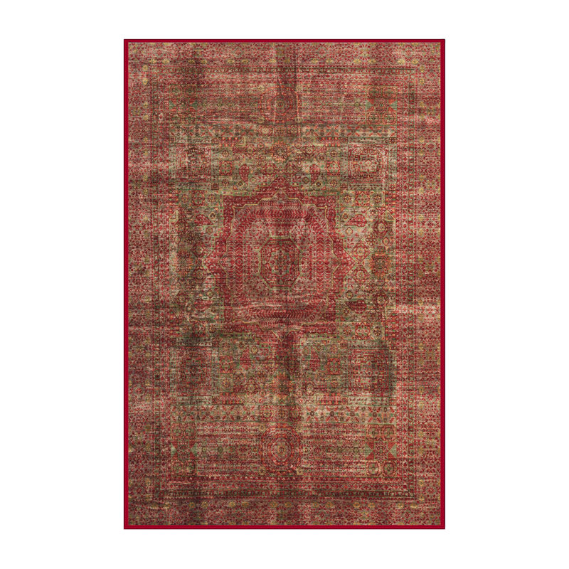 Tapis brun Southwestern, Rectangle 4 pi x 6 pi