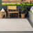 Danish Geometric Handmade Tufted Recycled P.E.T. Indoor/Outdoor Ivory Area Rug-707070797