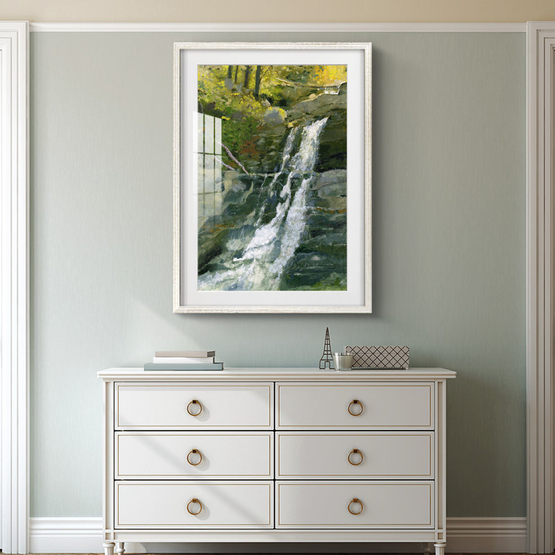 Gretus - Toile tendue avec châssis, 28.5" H x 20.5" W, White