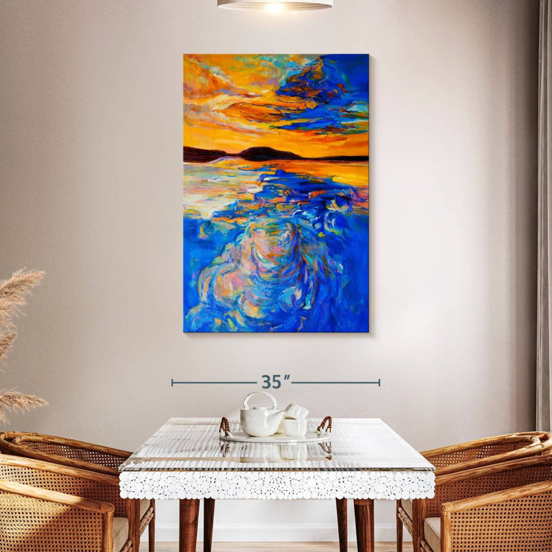 Avery Sky Reflection, 48" H x 32" W