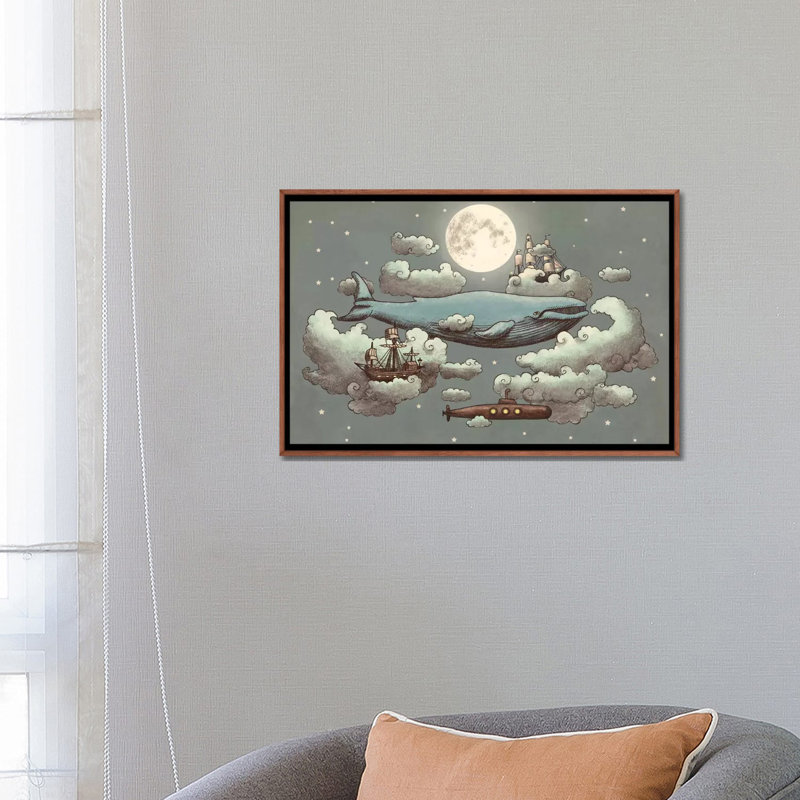 # 1, art sur toile, H 18 po x l 26 po x P 1,5 po, Cadre bois classique