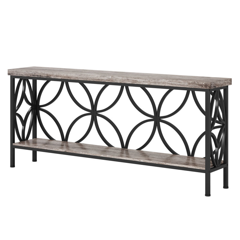 70.9” Extra Long Industrial Console Table