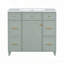 Meuble-lavabo 36 po avec lavabo en céramique-526215877