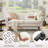  Loveseat And Sofa Set, 2 - Piece Tufted Upholstered Living Room Set-583969241