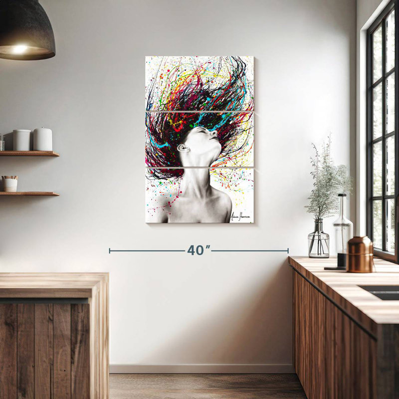 Leisha Afterglow, 38" H x 24" W