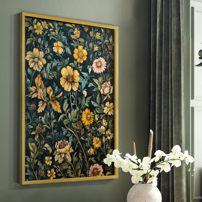 WM MORRIS Series VI  -Premium Framed Print -Ready to Hang - No Nails Required