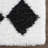 Axlan Contemporary Diiamond Geometric Black and White Area Rug-2069010971