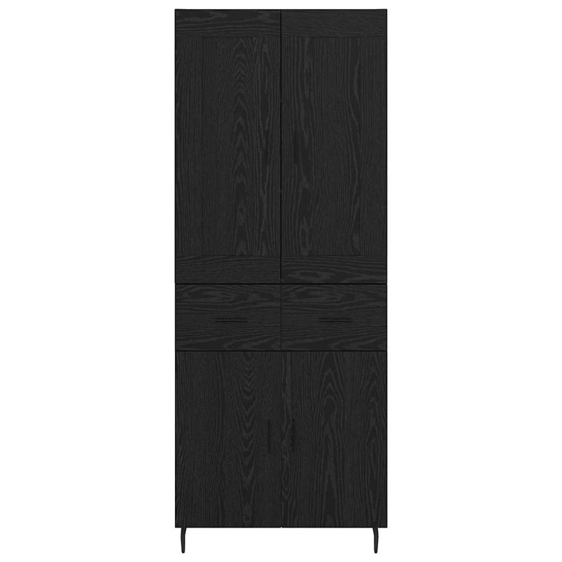 69.5cm Sideboard, Black Oak