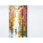 47 po x 19 po, toile orange peinte à la main - Transformez le mur du printemps en peinture d'art délice