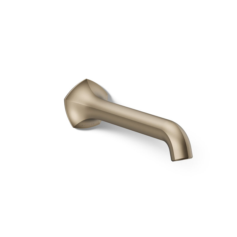 Robinet de lavabo mural occasion avec drain, Bronze brossé vibrant
