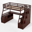Lit mezzanine avec rangement et escalier Heiki-124128121-69125969