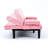 PVC Leather Convertible Futon Sofa Bed-1187448366