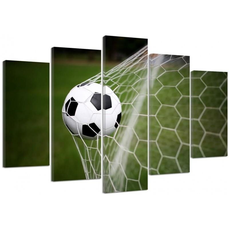 5-tlg. Fotodruck-Set Ball im Netz