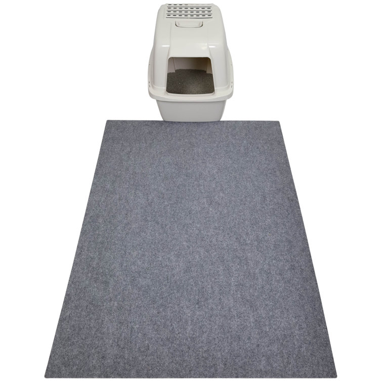 Waterproof Extra Large Washable Rug For Cat Litter Box Floor May