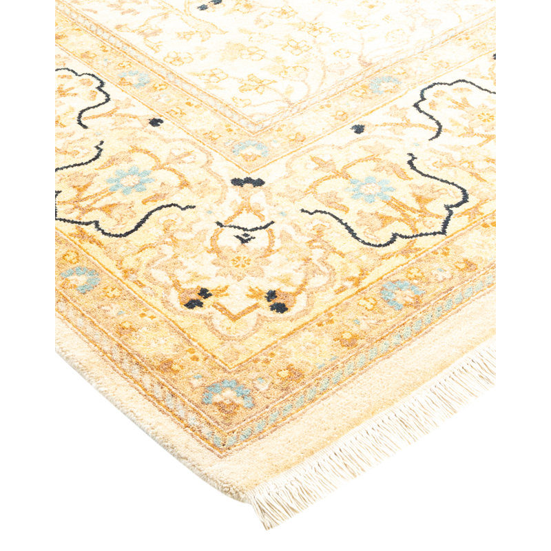 Classic One-of-a-Kind 6' 3" X 6' 4" Hand Knotted Area Rug