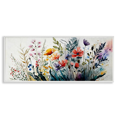 " Bold Floral Hues Blooming Nature " by Ziwei Li