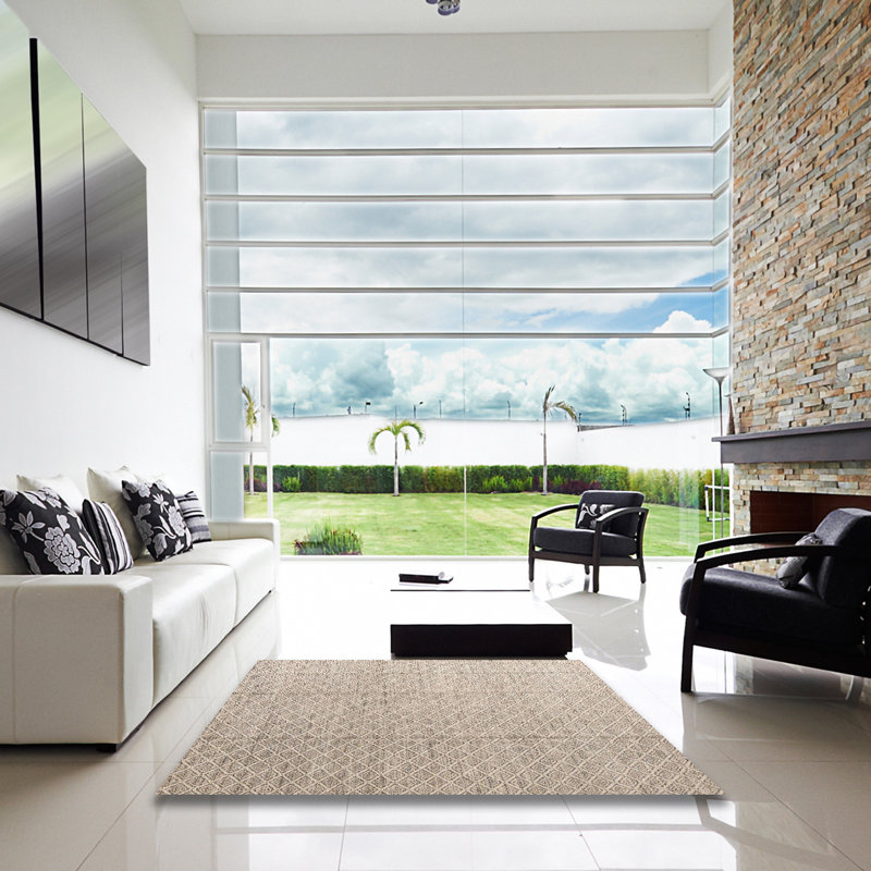 Malachy Abstract Indoor Rug, Square 8'