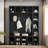 Farmhouse Wooden Hall Tree With Coat Rack, Sitting Bench, Display Shelves And 13 Cubbies-409571230