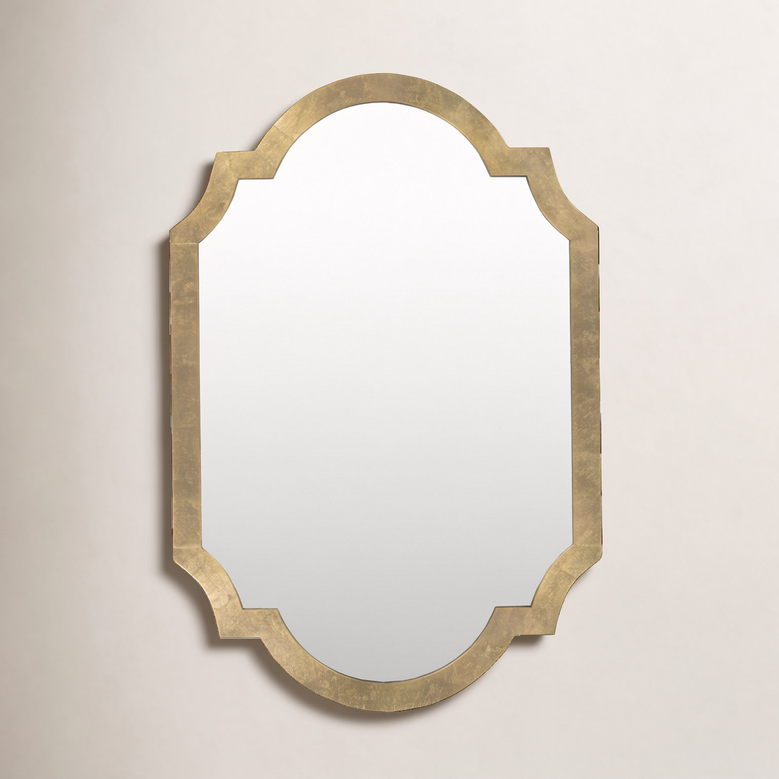 Pixie 30" Accent Mirror, Gold, 36" x 24"