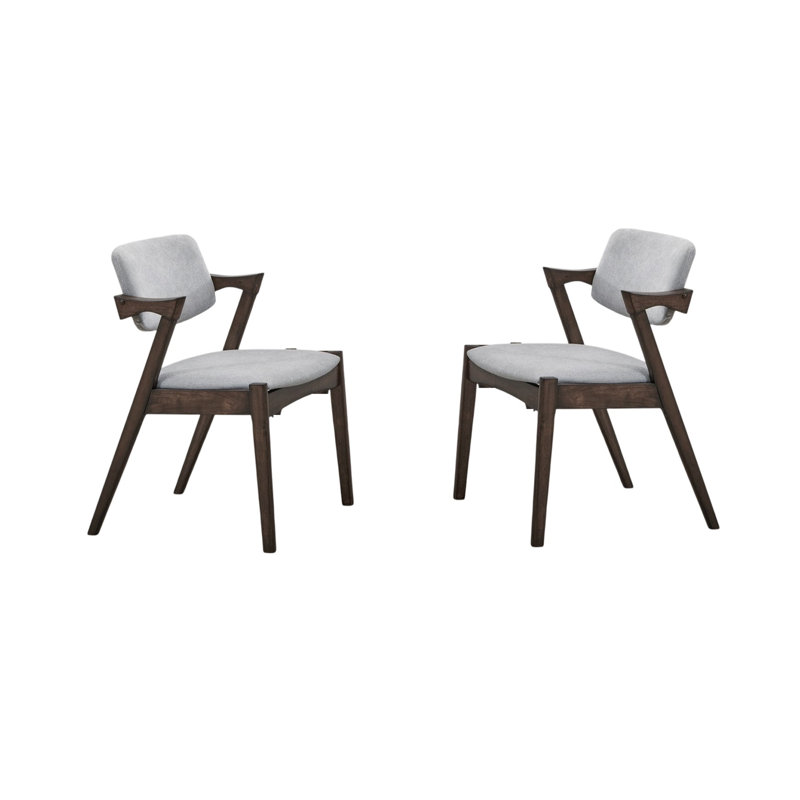 Ensemble de chaises de salle à manger de style Mid-Century 2 pièces