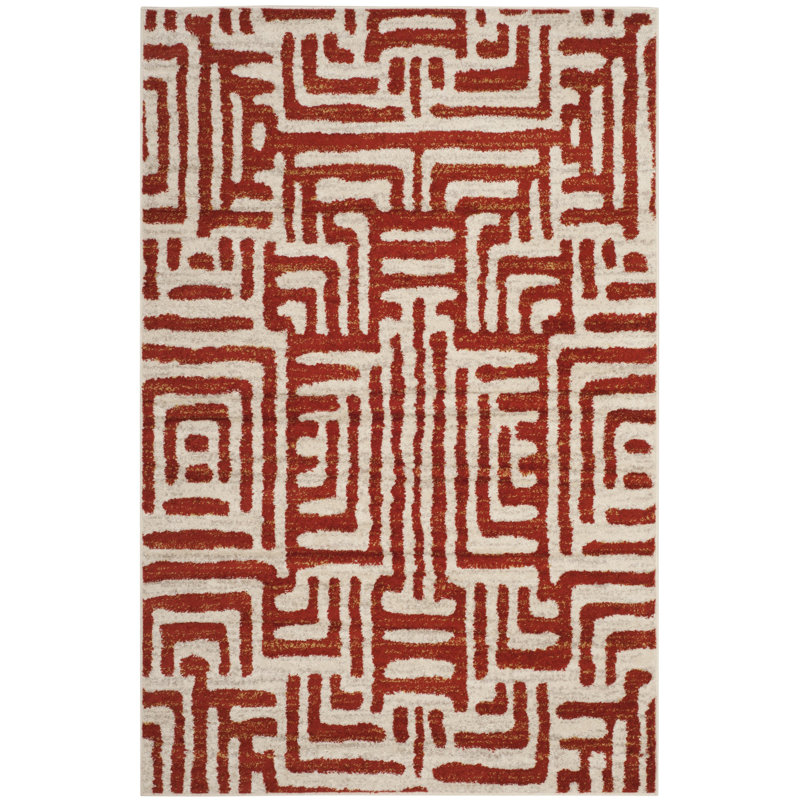 Allenby Performance Geometric Rug, Rectangle 9' x 12'
