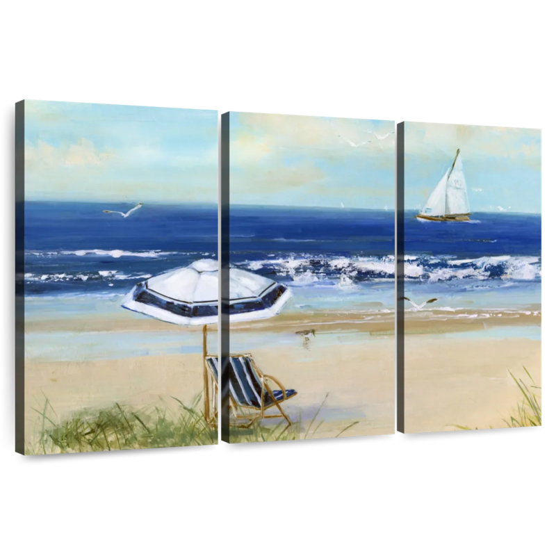 Alvord Azure Beach Life I, H 42 po x l 65 po