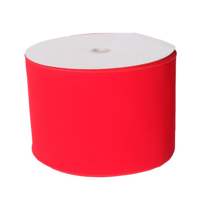Ruban de Noël d'extérieur en velours rouge de 6 po x 50 verges Vickerman
