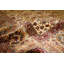 Wool Oriental Area Rug in Rust/Cream