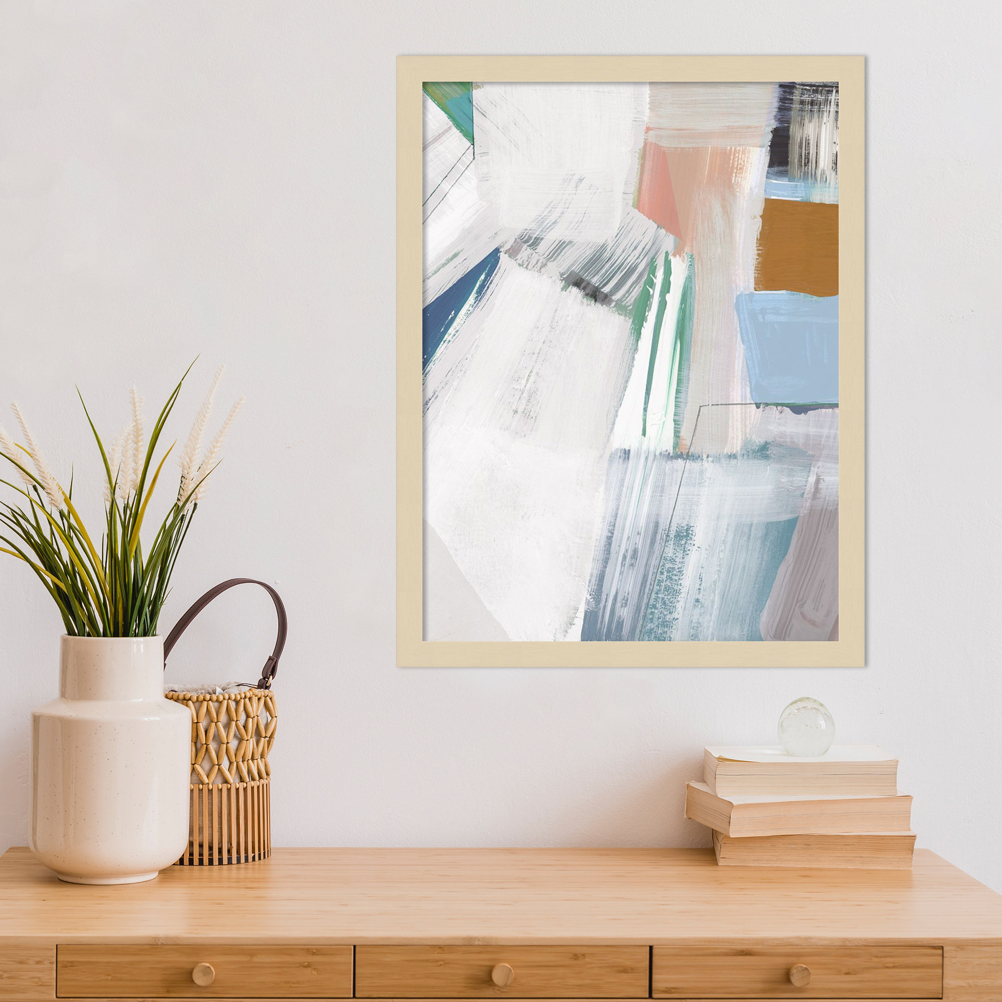 Buildings II by Gilpin Wood Framed Wall Art Print, Brown, 21" H x 16" W