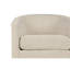 Chaise en velours côtelé beige 1 pièce-1471412752
