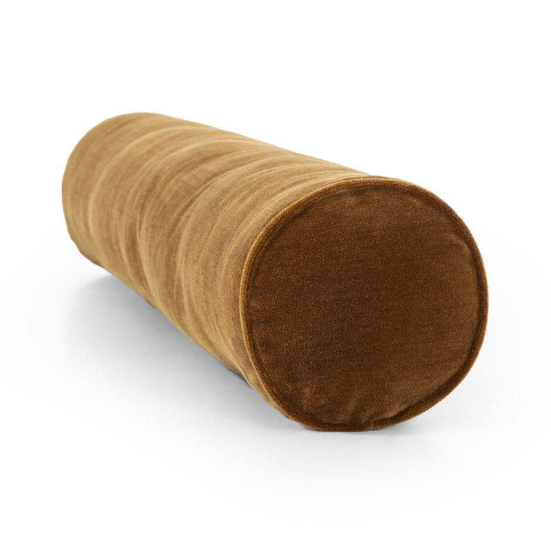 Bridger Bolster Pillow Cover & Insert, Monte Tobacco, 8"H x 20"W