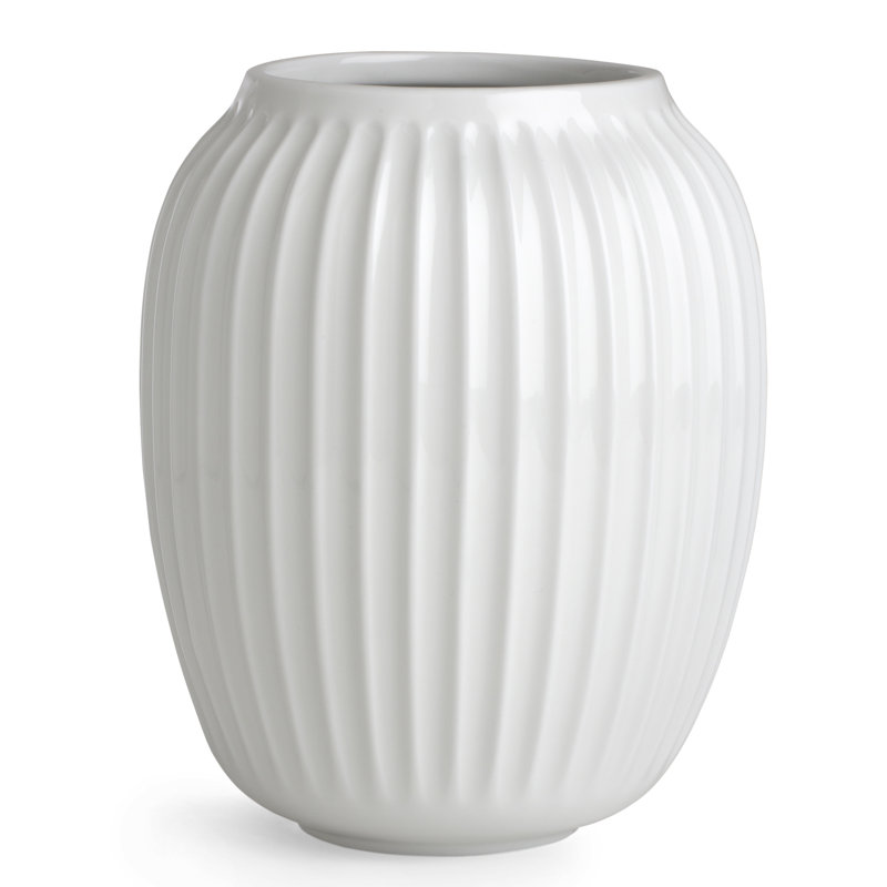 Vase de table Hammershøi, Blanc