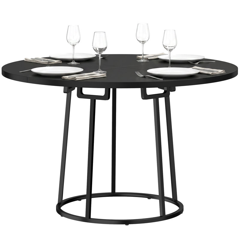 Dining Table with Steel Base