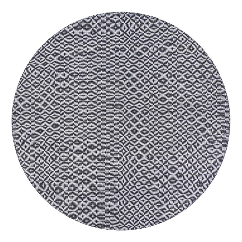 Traetyn Flatweave Wool Indoor Rug, Round 10'