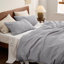 Ensemble de housse de couette à tissage gaufré 100% coton Essential Collection-106246732-109512983
