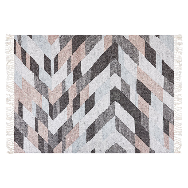 Langston Geometric Hand Woven Area Rug, Rectangle 160 x 230cm